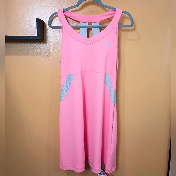 Fila Sport Pink and Gray Sports Athletic Dress size XL NWOT - Picture 3 of 16